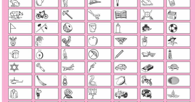 विभिन्न जिल्लाको मतपत्रको नमुना सार्वजनिक