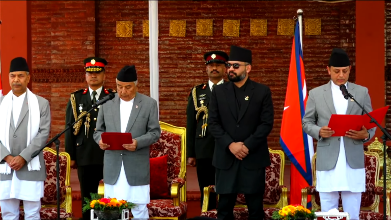 नवनिर्वाचित सभामुख अर्यालले लिए शपथ