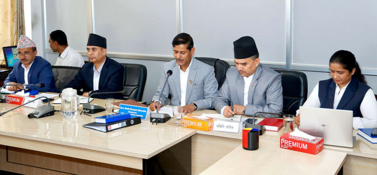 विभिन्न पाँच समितिको बैठक बस्दै