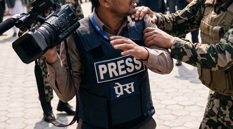 सेनाले किन हटायो पत्रकारको क्यामेराबाट प्रधानमन्त्रीको भिडियो ?