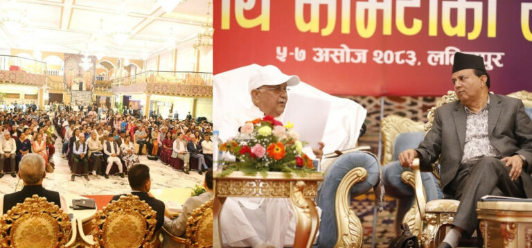 एमाले केन्द्रीय कमिटी बैठक आज पनि : बाँकी सदस्यहरूले धारणा राख्दै